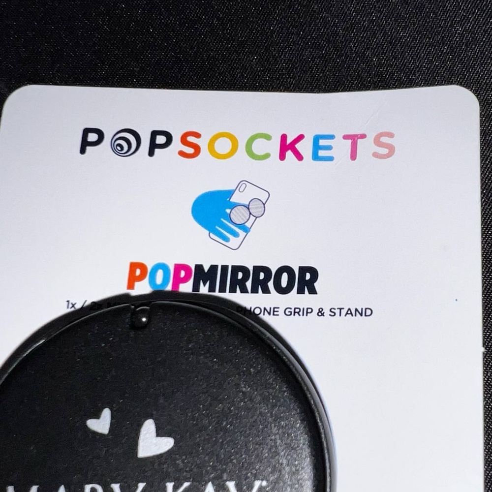 Mary Kay Black PopMirror with Heart Design